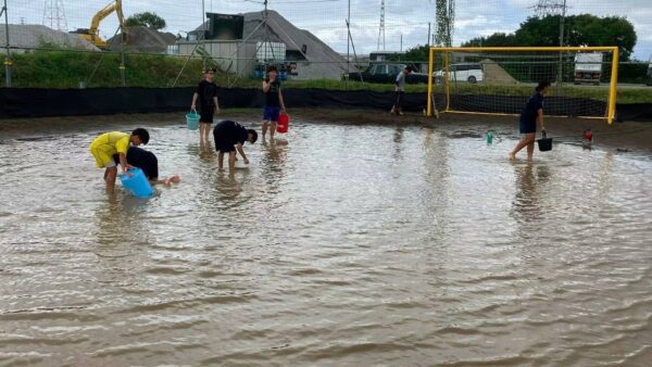 千葉豪雨を越えた中学生サッカー「U13館山フェスティバル」3日間